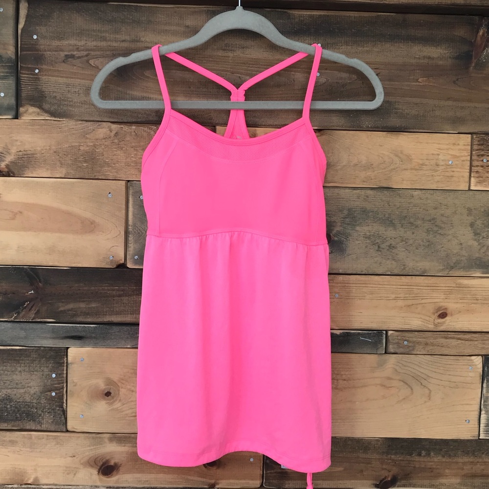 Hot Pink Racerback Workout Tank by Champion